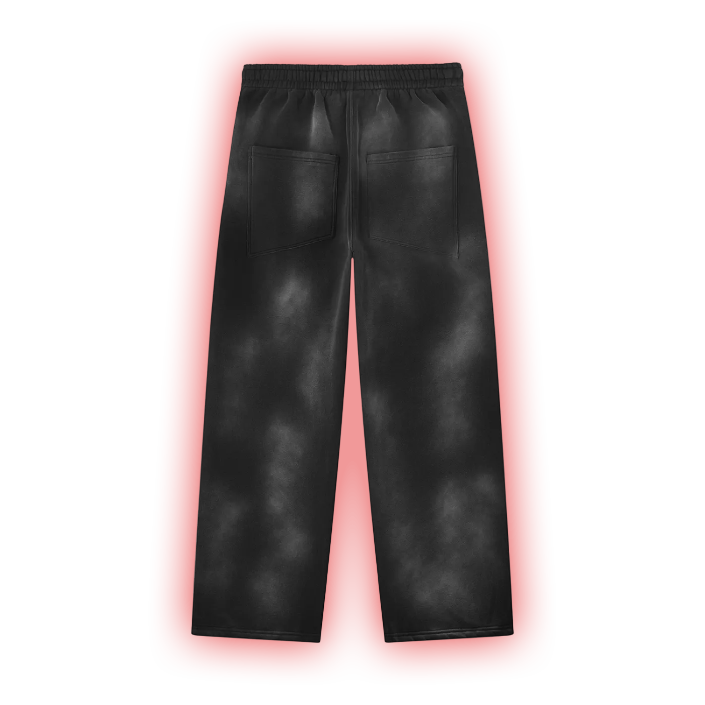 FRGN Ninja Clan Of Fire Wide-Leg Sunfade Sweatpants