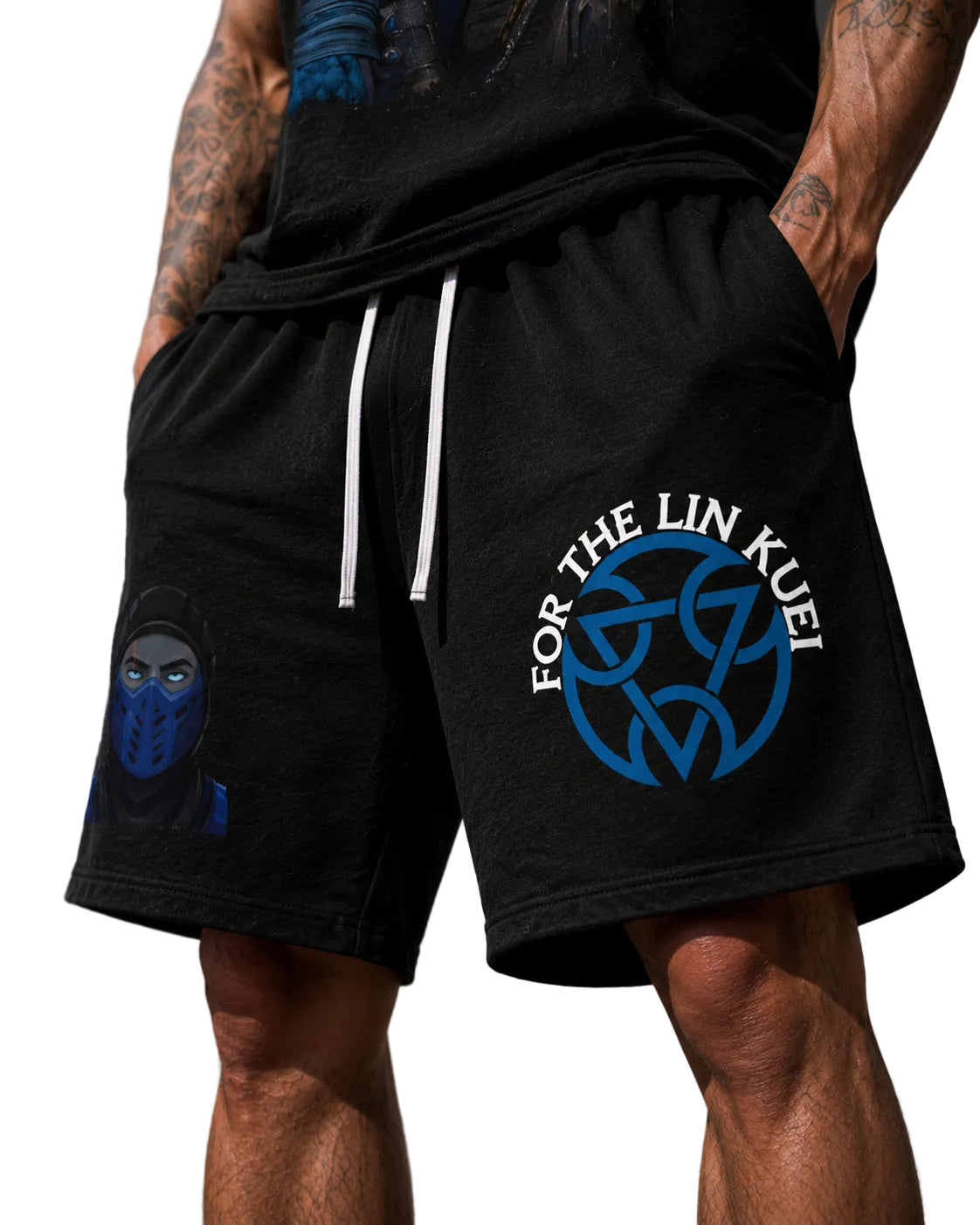 Lin Kuei Legacy Sun Fade Shorts