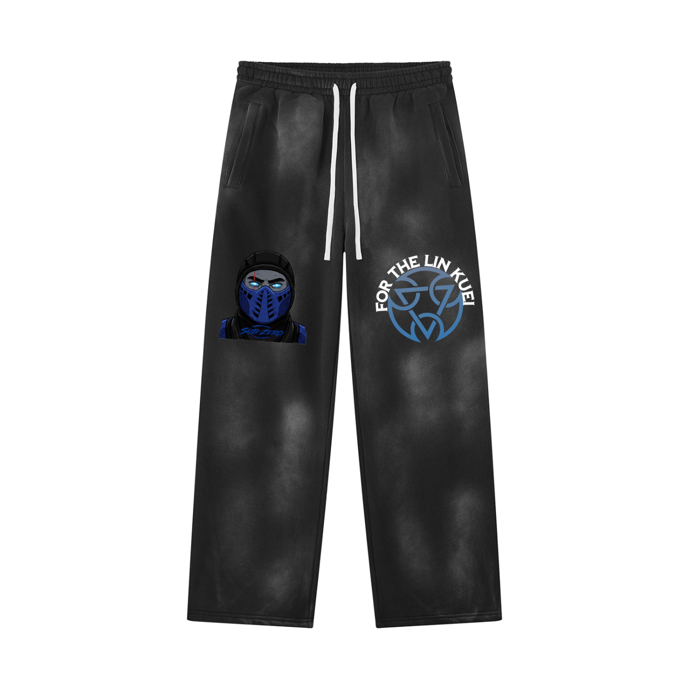 FRGN NInjas LIn Keui Wide-Leg Sunfade Sweatpants