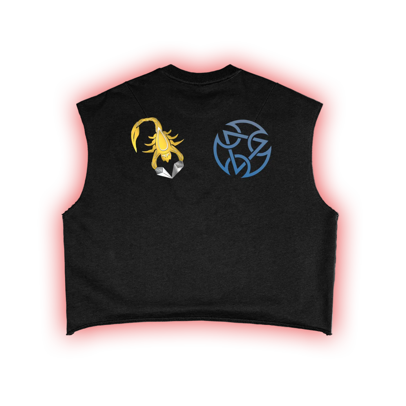 FRGN Ninjas Twin Shadows Cut-Off Tee