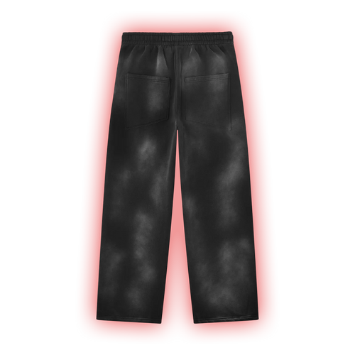 FRGN Ninja For The Clan Of Fire Wide-Leg Sunfade Sweatpants