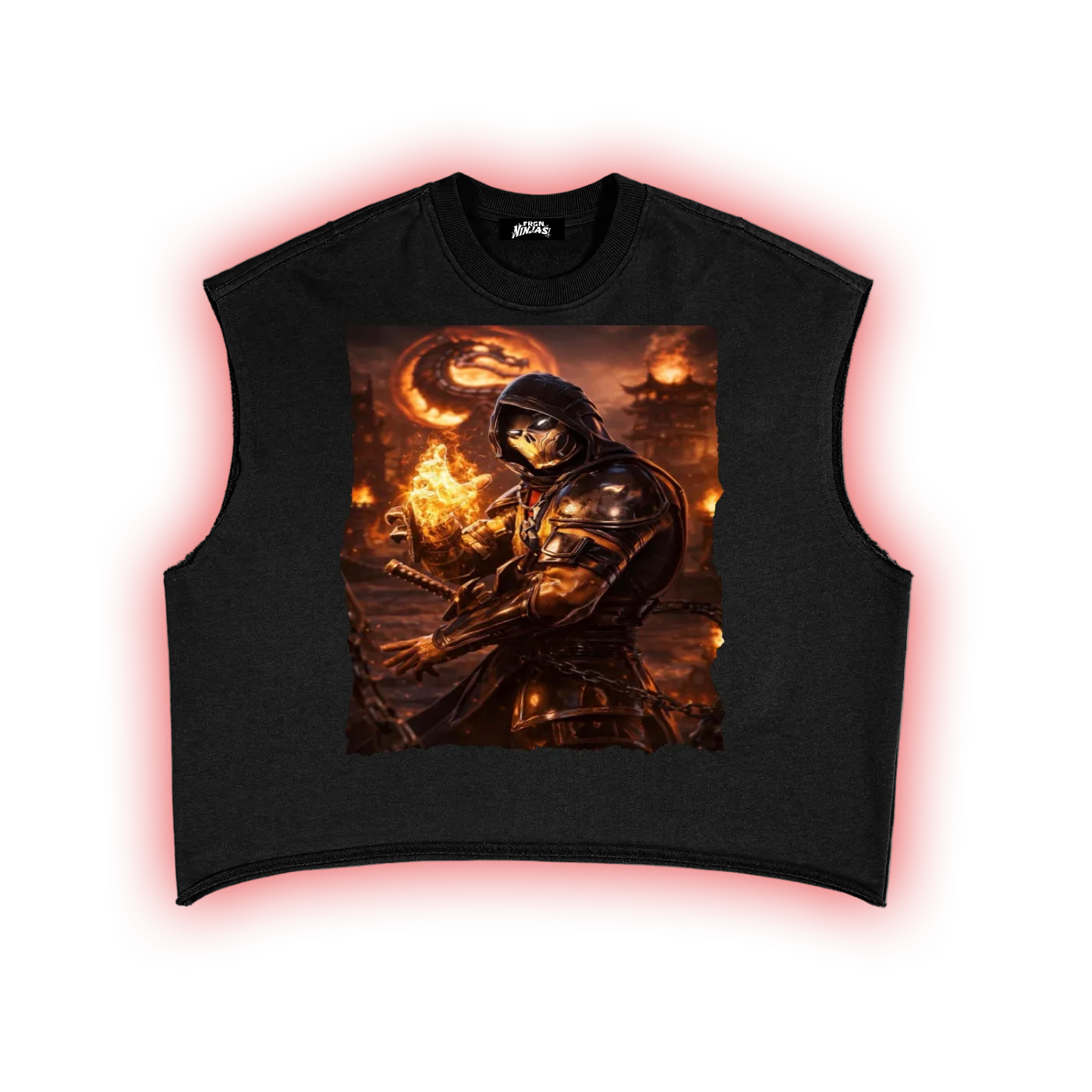 Inferno Crest Boxy Tank