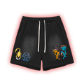 Twin Shadow Raw Edge Shorts
