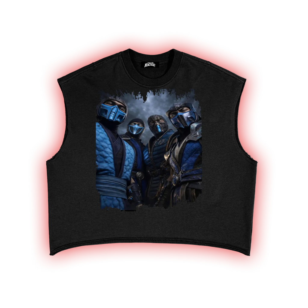 Lin Kuei Legacy French Terry Boxy Tank Top