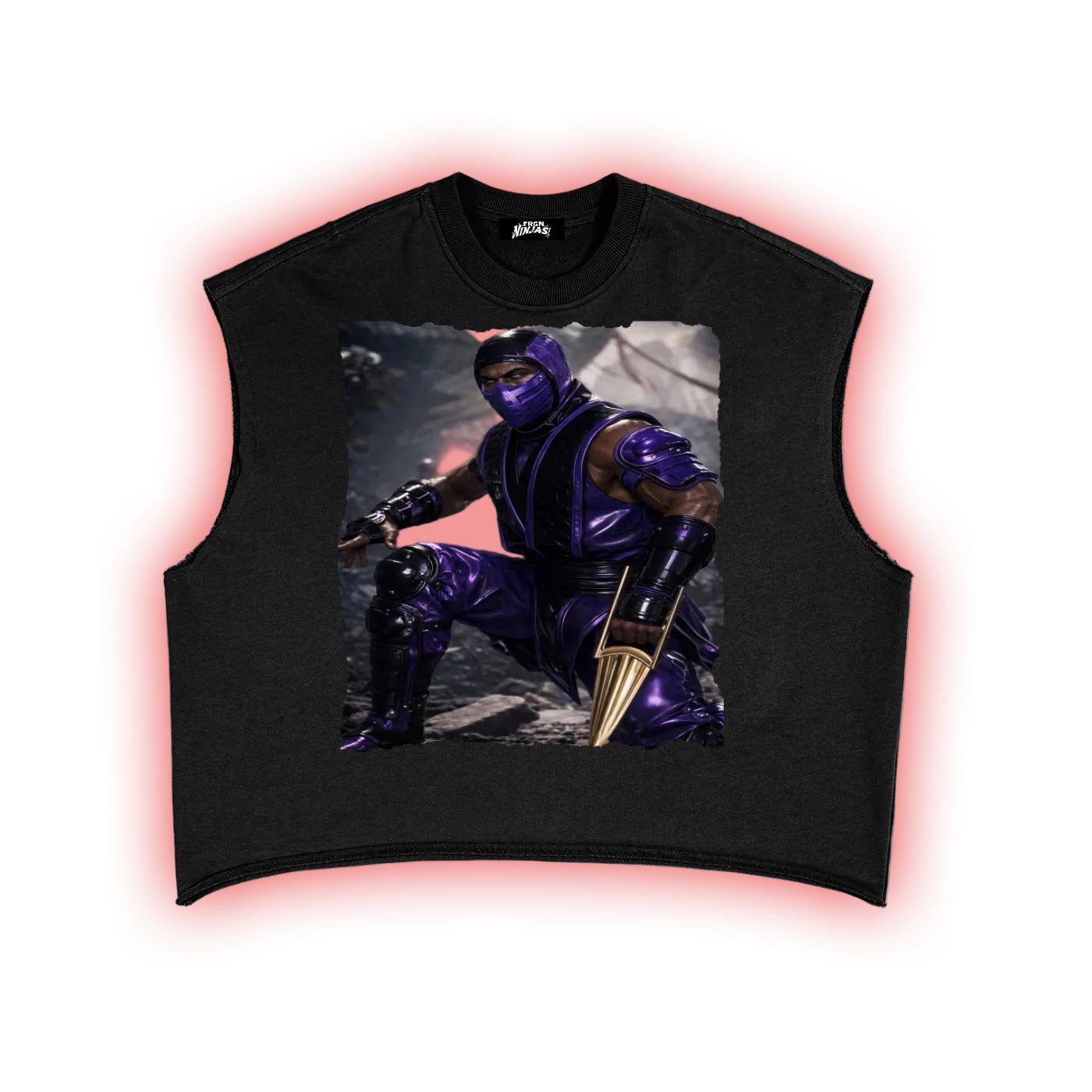 FRGN Ninjas Frozen Oath Boxy Tank Top